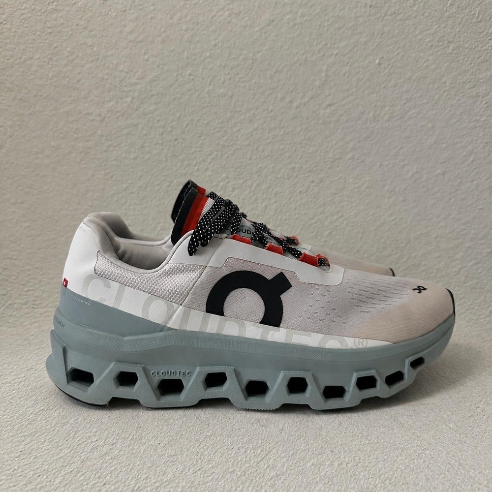 On Cloudmonster Frost Surf Running Shoes Mens 11 61.99023